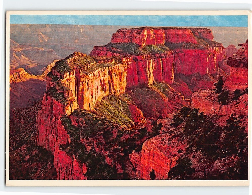 Postcard View from Cape Royal Grand Canyon National Park Arizona USA
