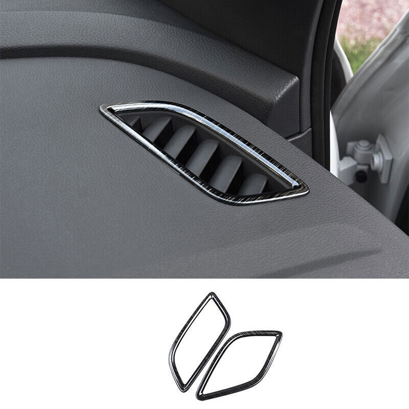 For Volkswagen ID.4 2021-2024 Black Titanium Car Dashboard Air Outlet Vent Cover
