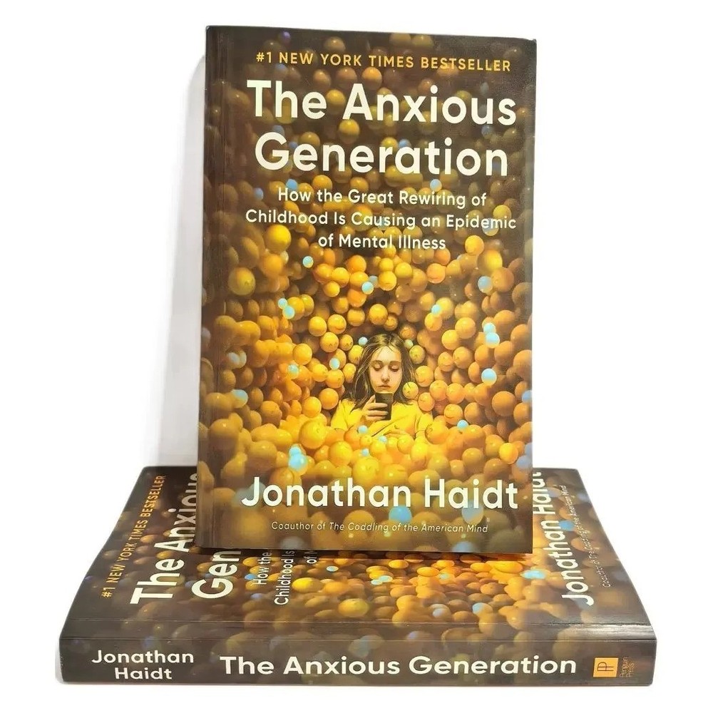 The Anxious Generation Book Anxiety & Mental Wellness Guide