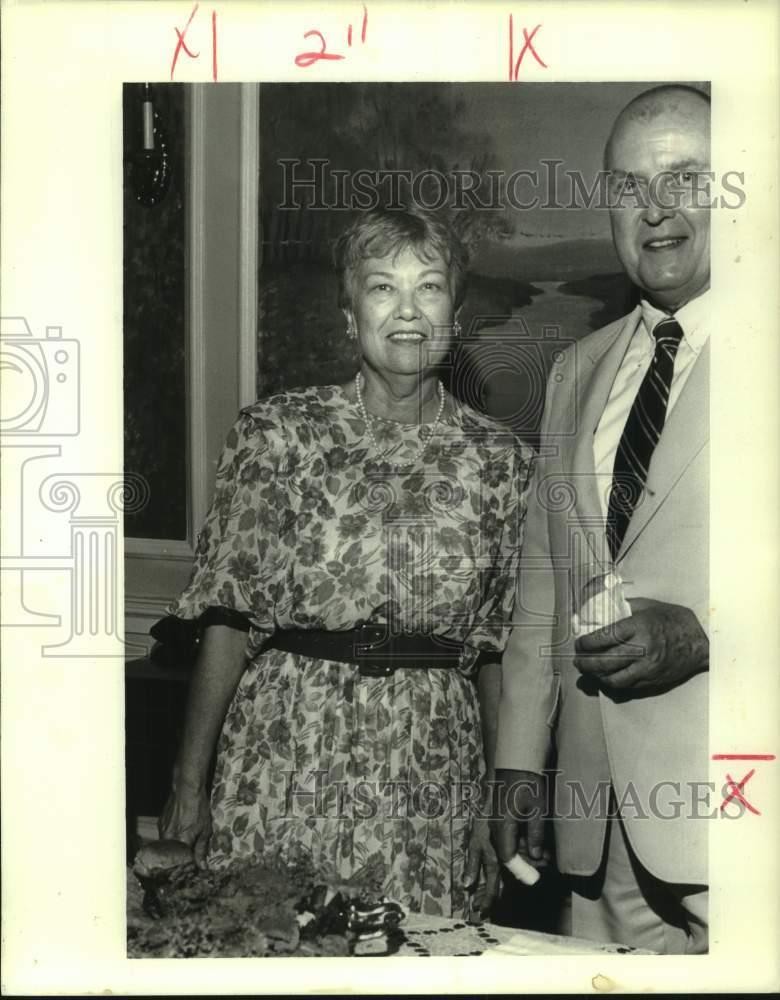 1988 Press Photo Lorraine Querens and Howard Soper in New Orleans - noc16129