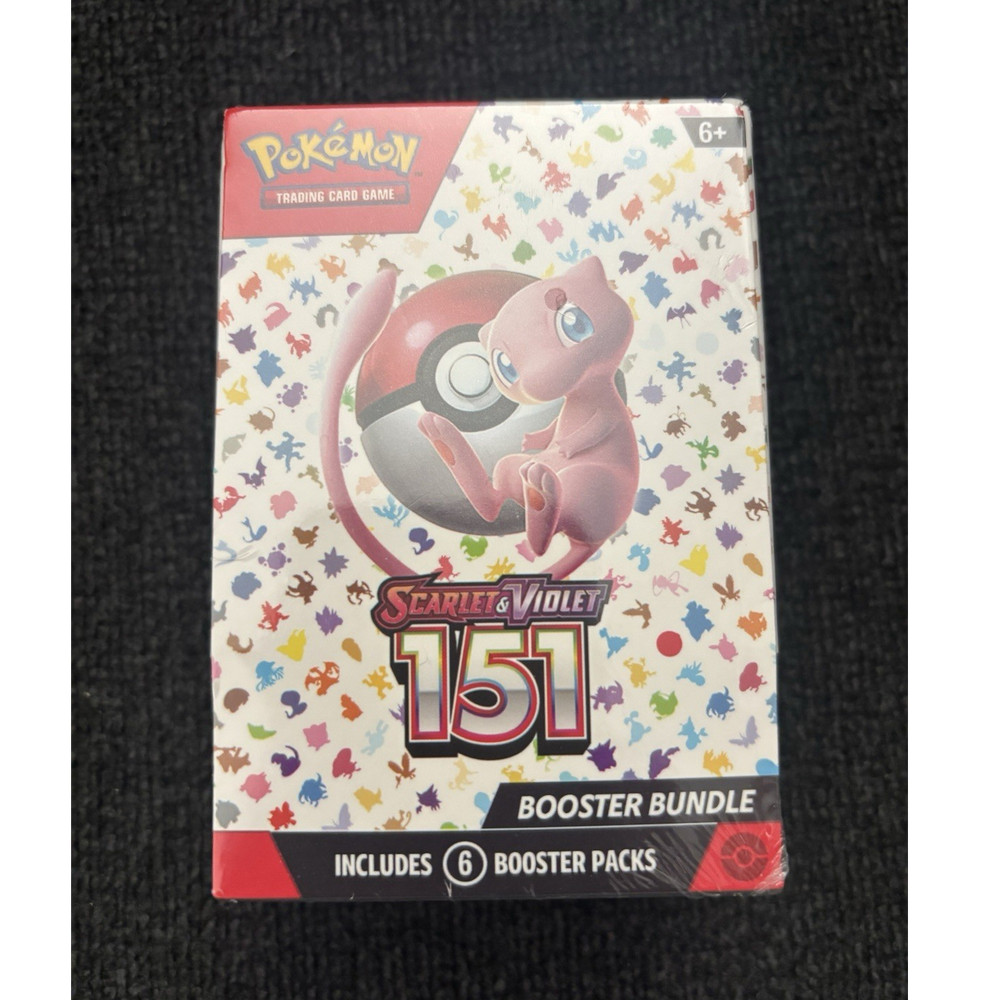 Pokémon TCG Scarlet & Violet 151 Booster Bundle Box - 6 Booster Packs