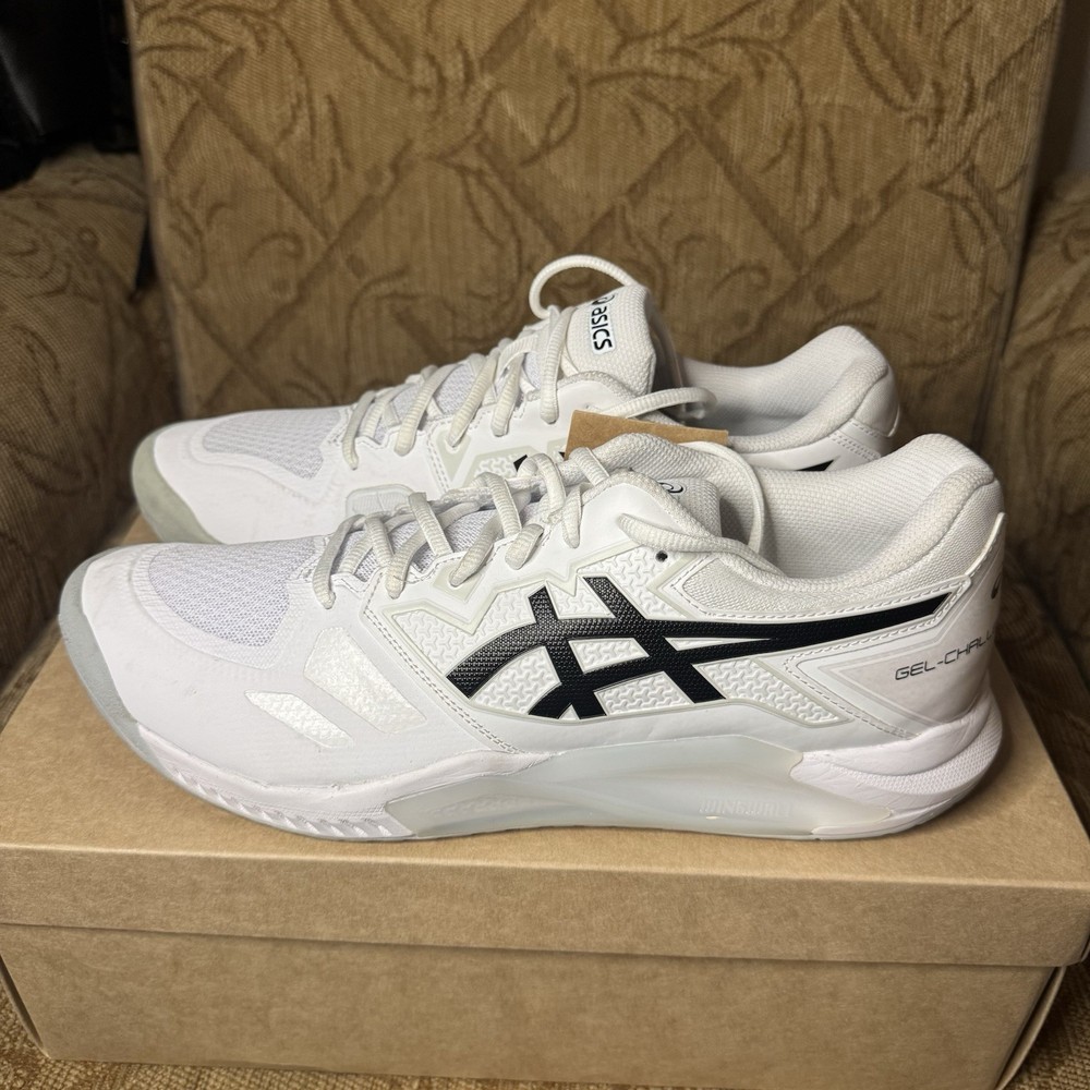 ASICS Men's Gel-Challenger 13 Tennis Shoes Black White Men's Size 11