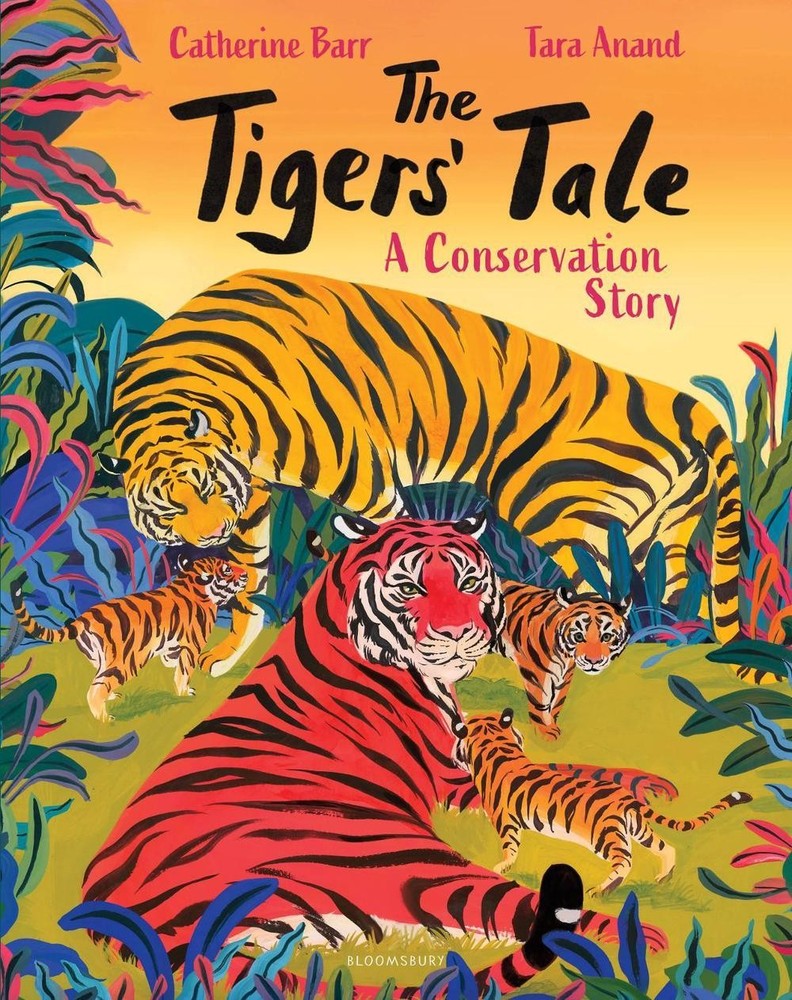 The Tigers' Tale: A conservation story by Catherine Barr Hardcover Book