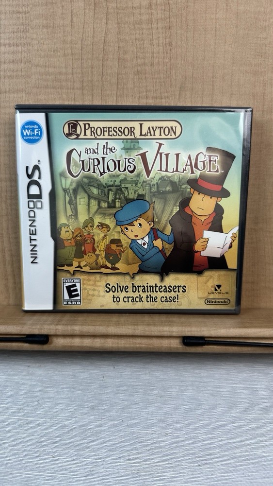 Professor Layton and the Curious Village Nintendo DS NEW Sealed