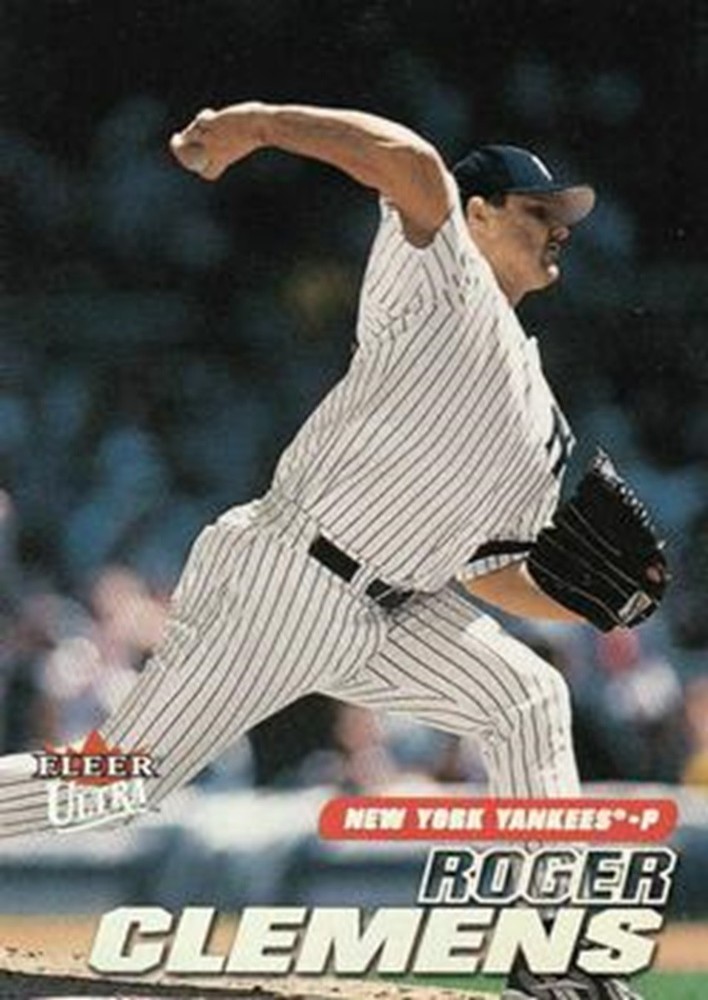 2001 Ultra #218 Roger Clemens New York Yankees