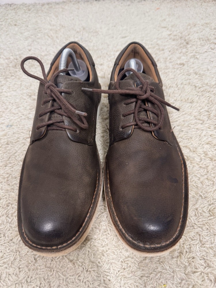 Merrell Brown Leather Oxford Lace Up Comfort Shoes Men’s 10 Lightweight Casual