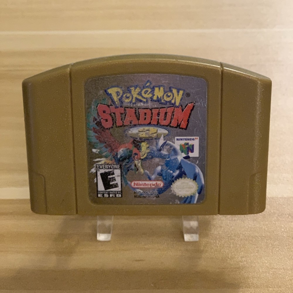 Pokemon Stadium 2 Nintendo 64 (2001) Authentic - Cartridge Only