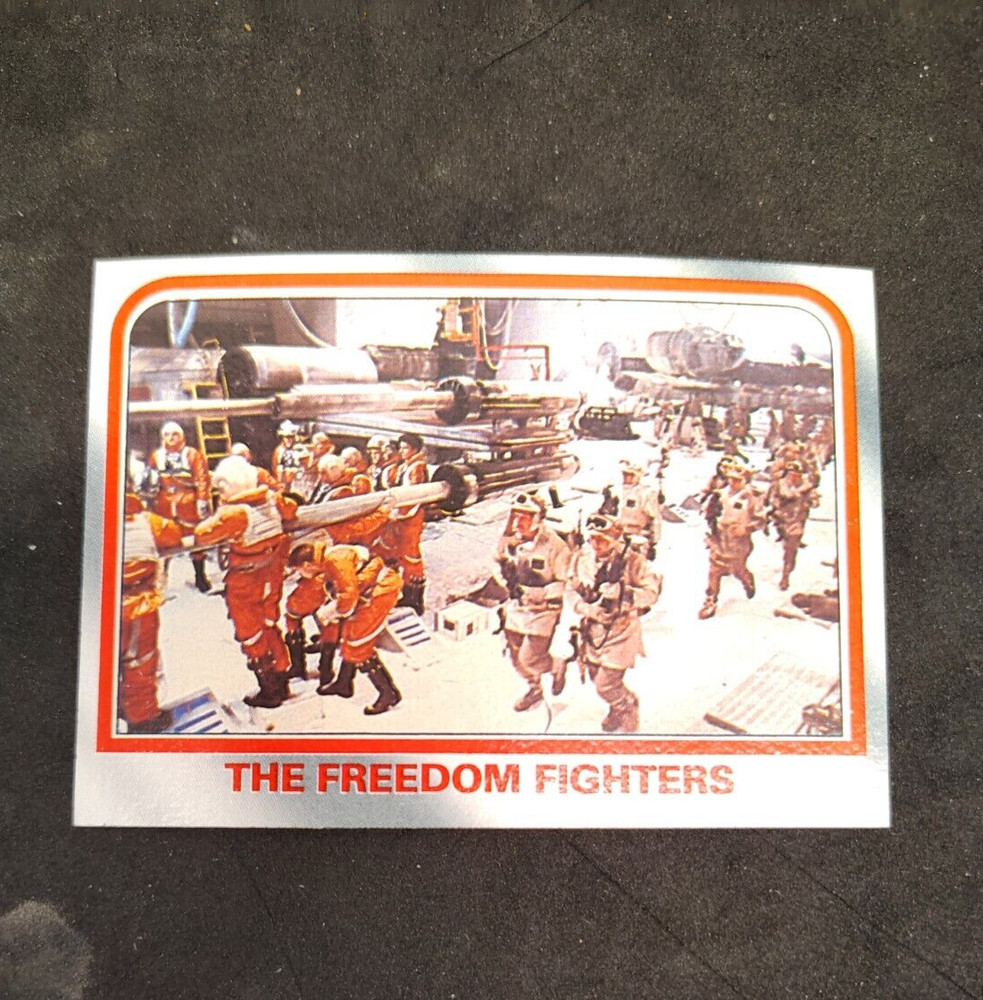 1980 Topps Star Wars empire strikes back series 1 #35 the freedom fighters