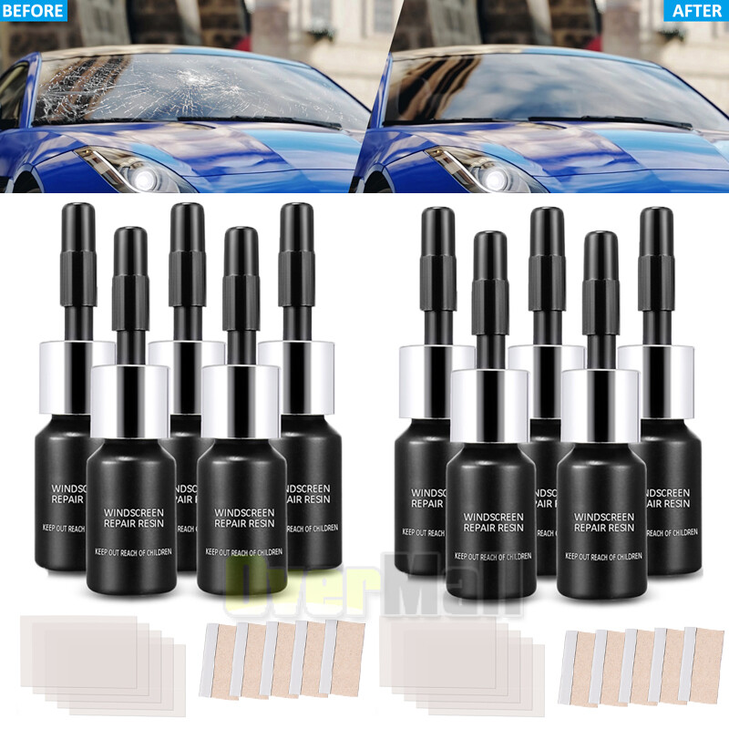 10X Auto Glass Nano Repair Fluid for Windshield Chips & Cracks
