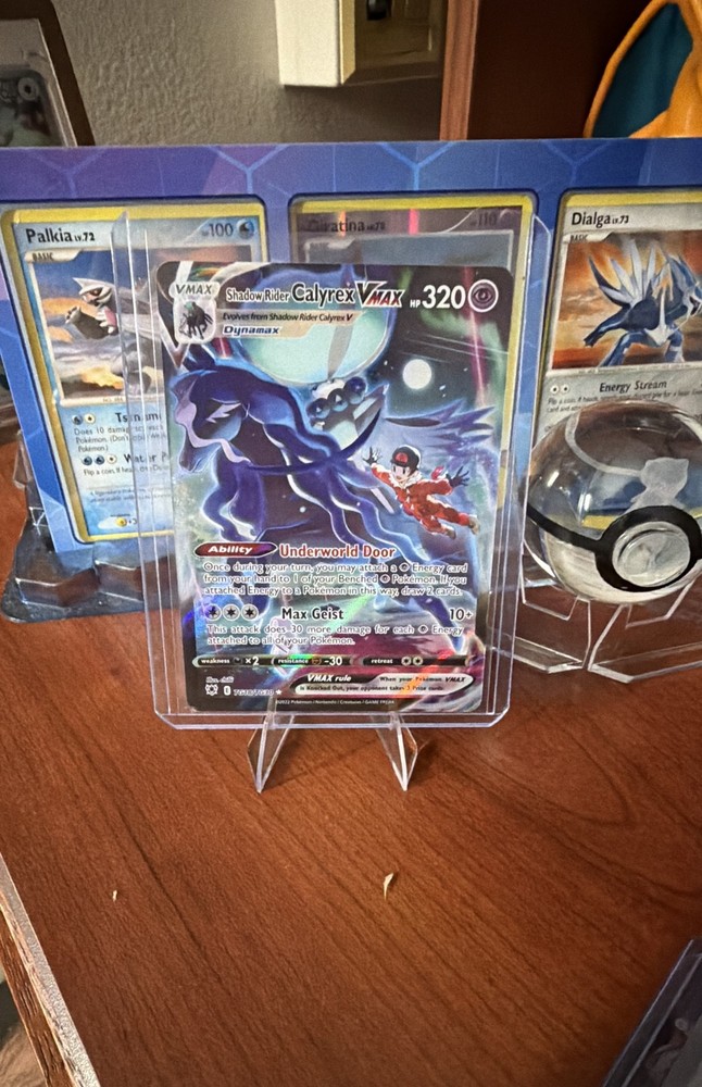 Shadow Rider Calyrex VMAX TG18/TG30 Swsh10: Astral Radiance Trainer Gallery Holo
