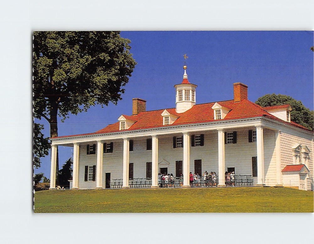 Postcard Mount Vernon Virginia USA
