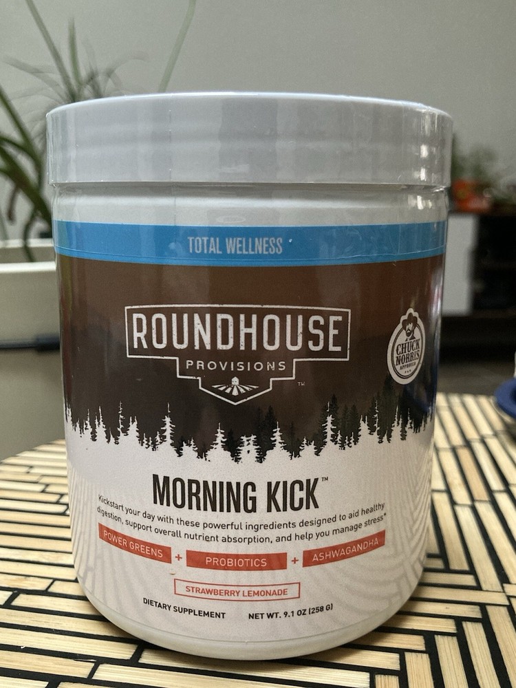 Roundhouse - Probiotic & Stress Support—Strawberry Lemonade, 9.1 oz (256g)
