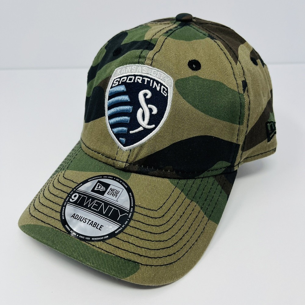 New Era 9TWENTY Kansas City Sporting MLS Mens Adjustable Hat Cap Strapback Camo