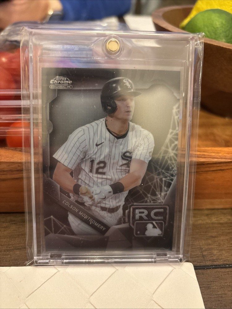 Colson Montgomery 2026 Topps Chrome Black Rookie Image Variation #60