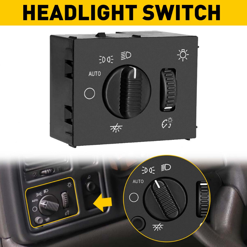 High-Performance LED Headlight Compatible with 03-06 Chevy Silverado Suburban Tahoe Sierra
