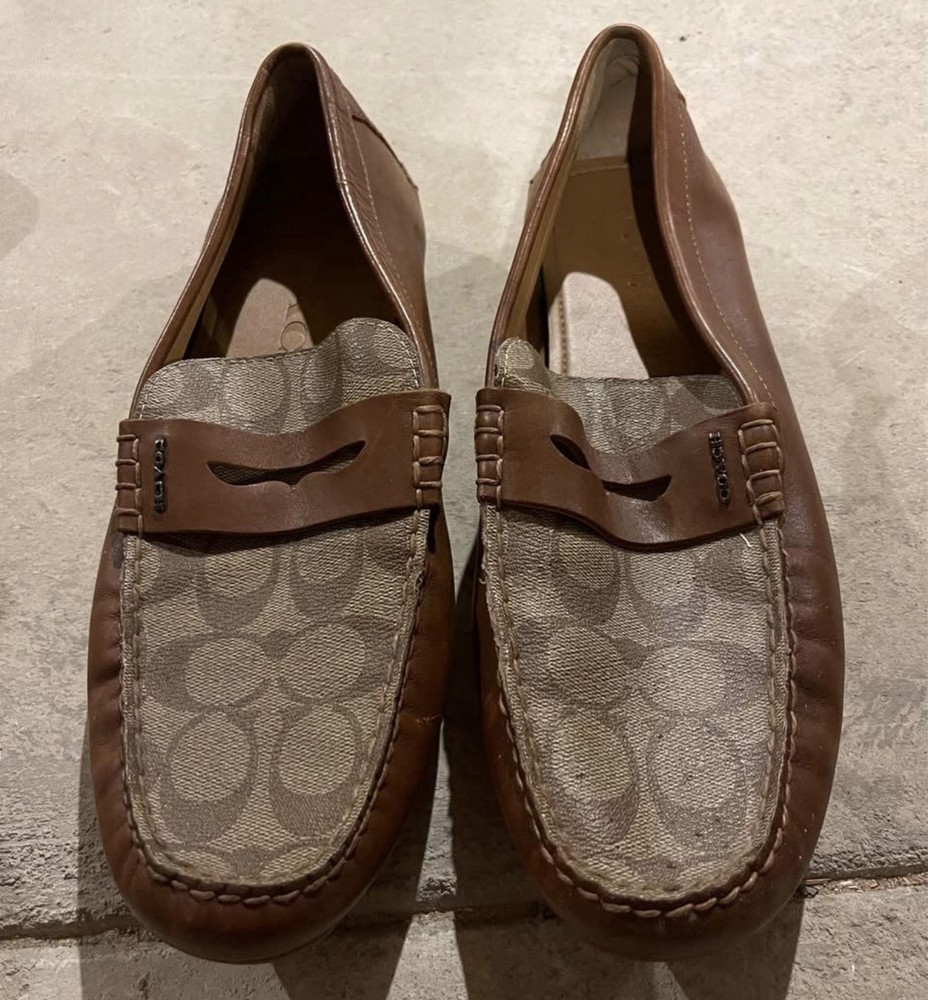 Coach Men's Signature Jacquard Slip-On