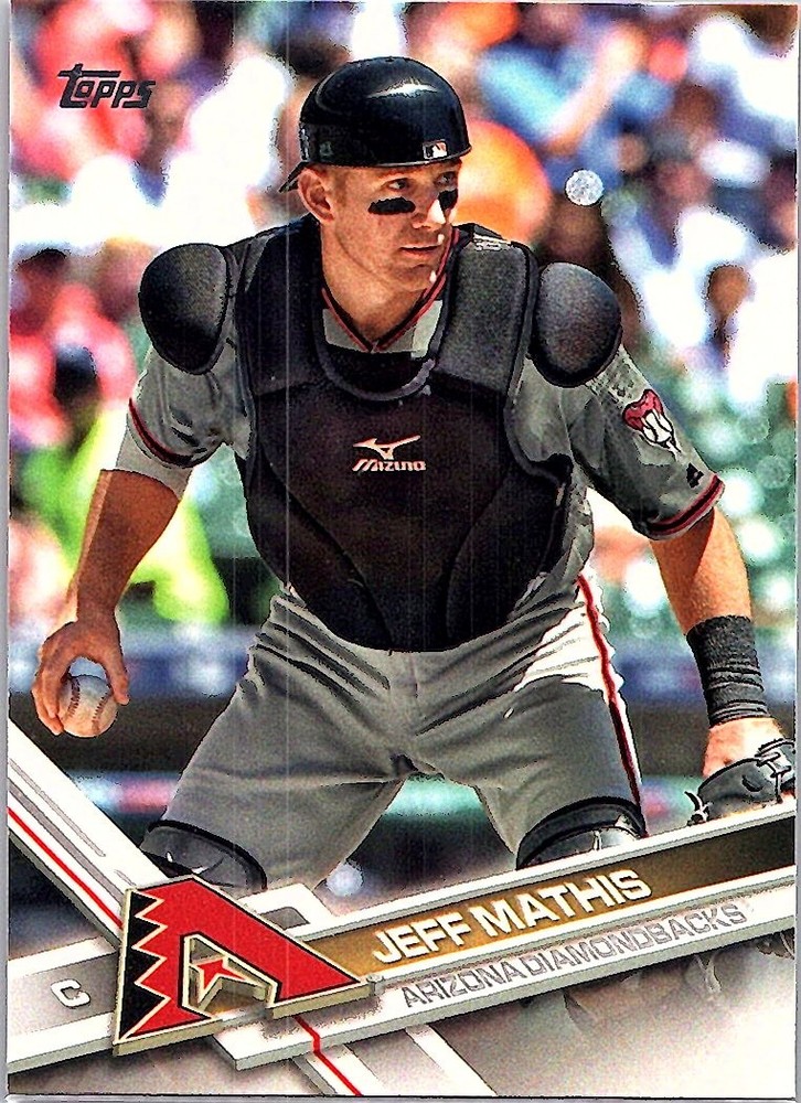 2017 Topps #696 Jeff Mathis Arizona Diamondbacks
