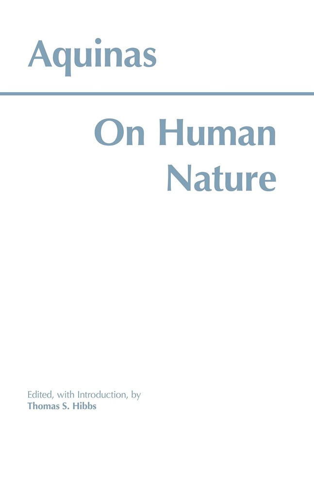 On Human Nature - paperback Saint Thomas Aquinas|Thomas S. Hibbs