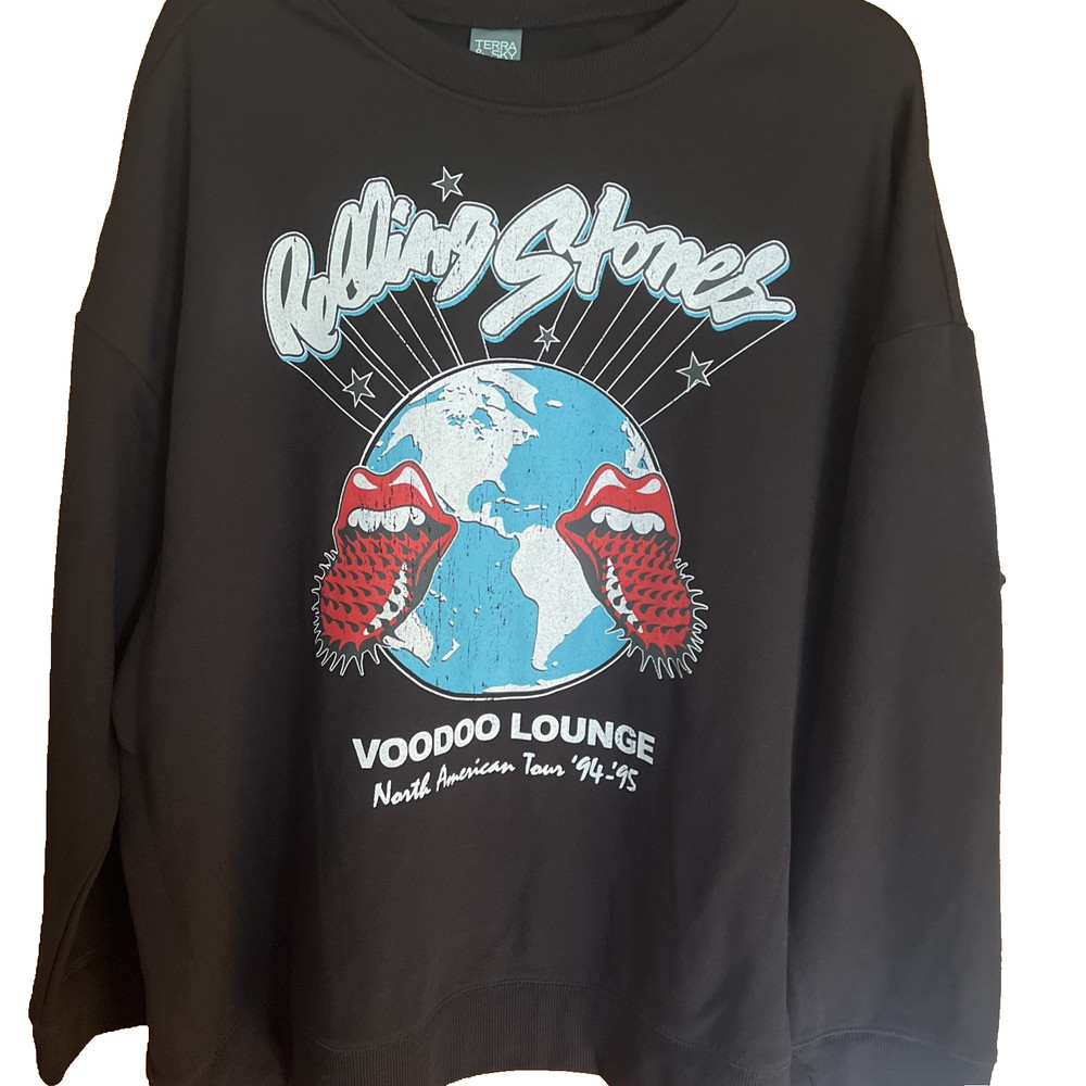 Terra & Sky Rolling Stone Voodoo Lounge Sweatshirt 1X