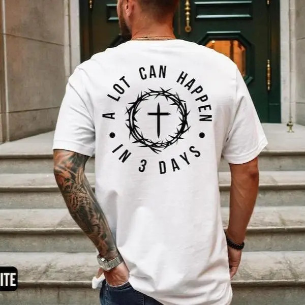 Christian Easter T-Shirt, Men's Tee, Easter Gift For Men, Unisex Shirt