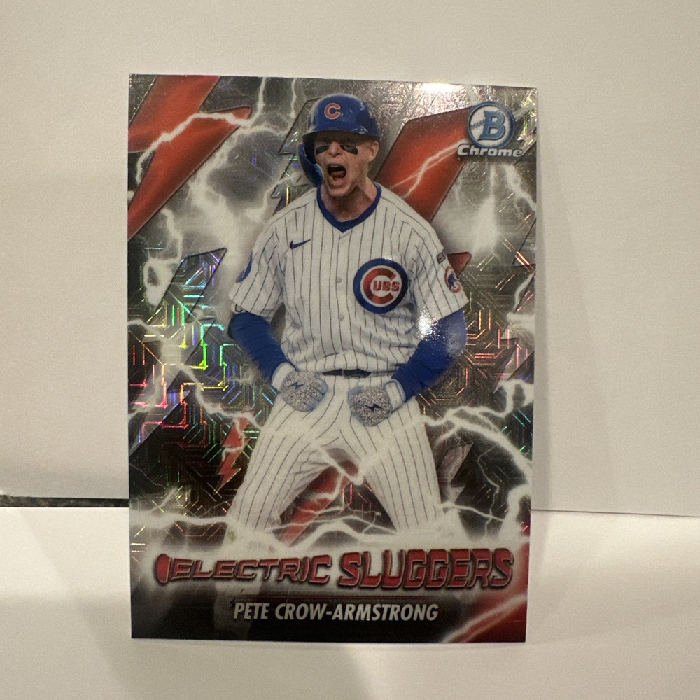 2026 Bowman Chrome Electric Sluggers Mojo Pete Crow-Armstrong #ES-24 Cubs