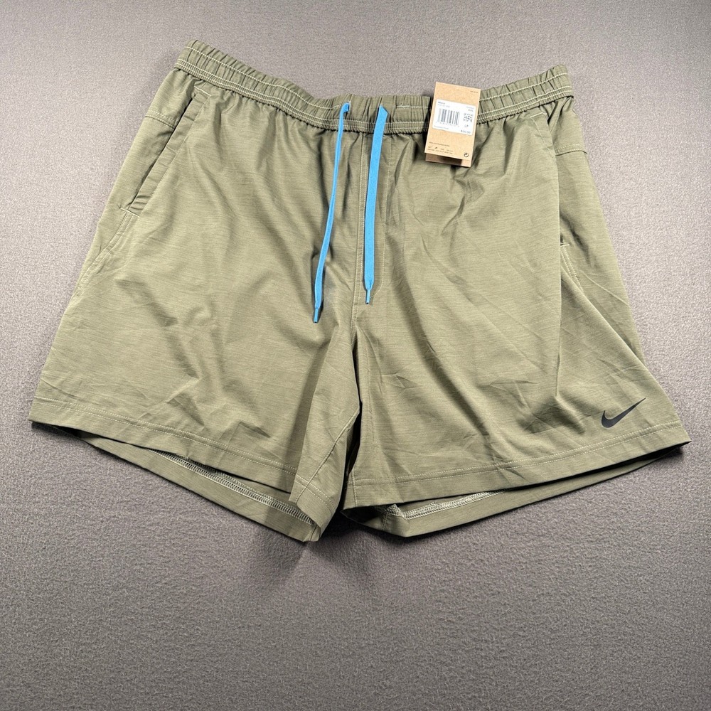 Nike Form Training Shorts Mens XXL Olive Green 7