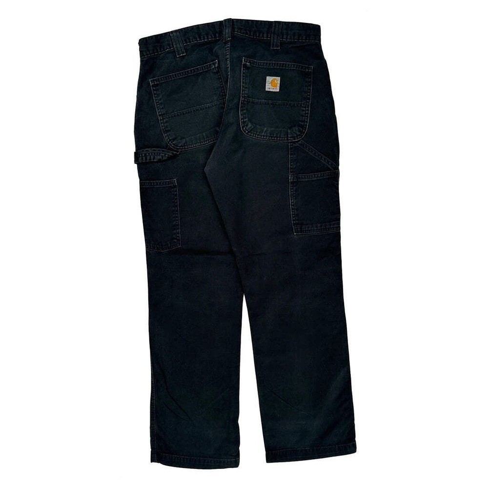 Carhartt Carpenter Pants - 33W 30L Black Cotton