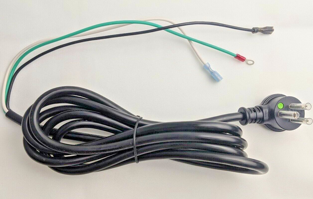 8' 3x16AWG Hospital Grade AC Power Cord UL SJT Cable 300V VW-1 3-Prong 240v-image