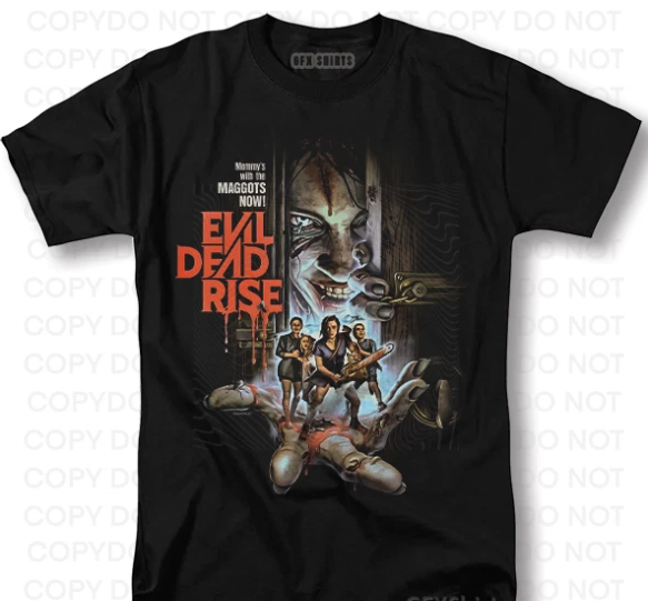 The Evil Dead Horror Cult Movie Sam Raimi, Vtg Retro Movie Poster Tee Unisex