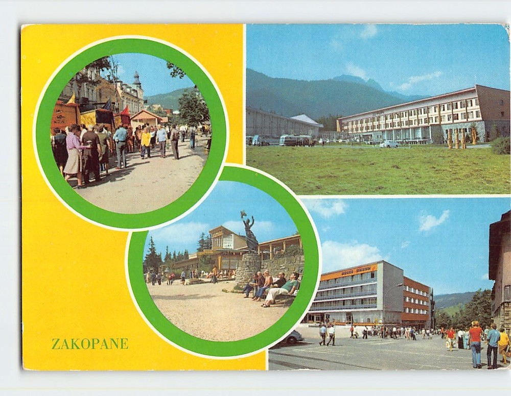 Postcard Zakopane Poland