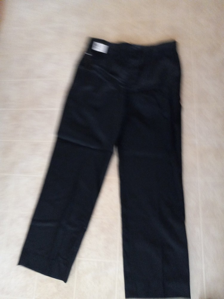 Men's Black Dress Pants 34x30 - New Slim Fit Professional Trousers