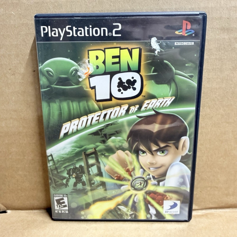 Ben 10: Protector of Earth (Sony PlayStation 2, 2007) CIB