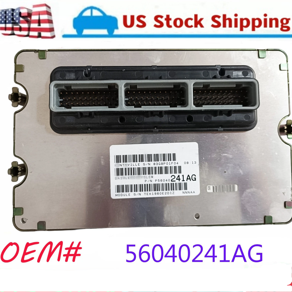 56040241AG For 2001 Dodge Dakota 4.7L 4WD Engine Computer Module ECM US STOCK