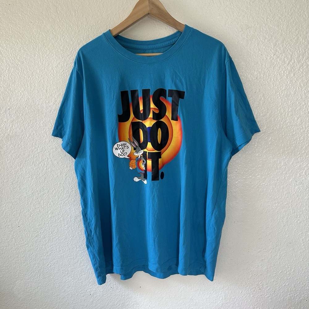 Nike - DRI-FIT - Space Jam Bugs Bunny - Just Do It - Tshirt - Mens Size 2XL