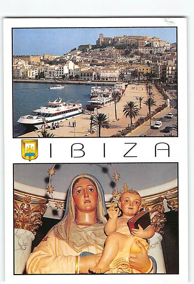 Postcard Scenes & Views Isla Blanca Ibiza Spain