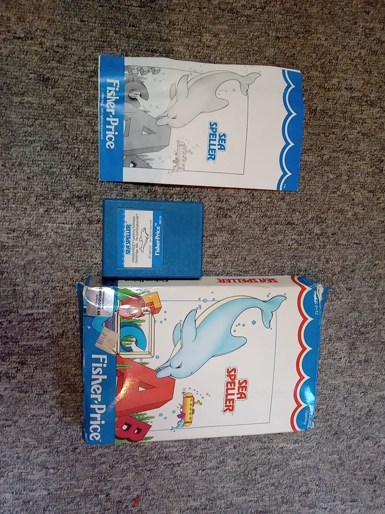 Commodore 64 Sea Speller Untested