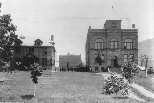 Court House,Courthouse,Webster Springs,Webster County,West Virginia,WV,c1909