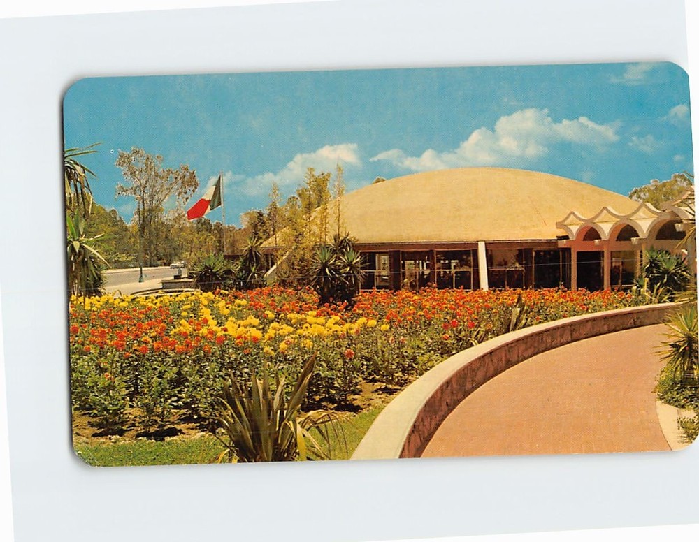 Postcard Museum of Natural History Chapultepec Park Mexico City Mexico