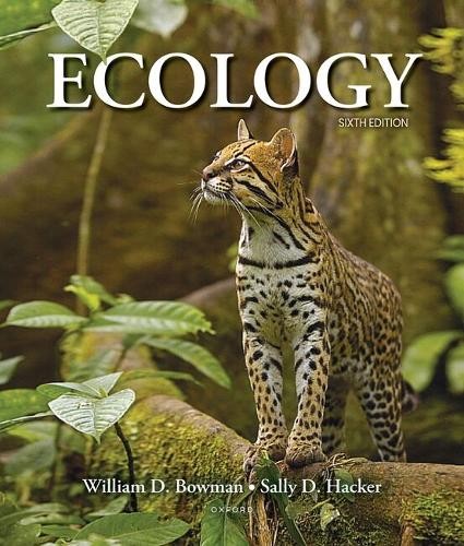 William Bowman Sally Hacker Ecology (Paperback)