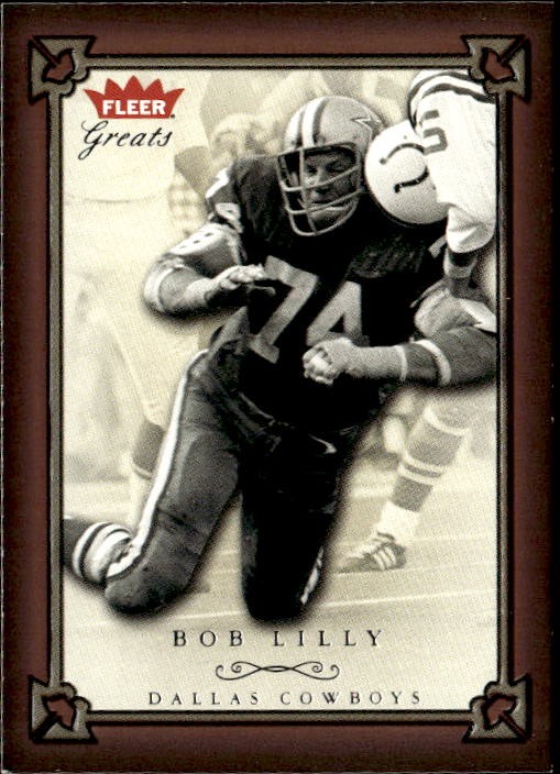 2004 Fleer Greats of the Game #59 Bob Lilly