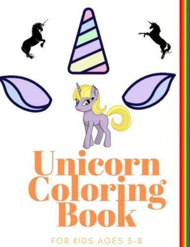 Unicorn Coloring Book for Kids Ages 3-8 by Sam Jo, Sam Jo, Like New Used, Fre...