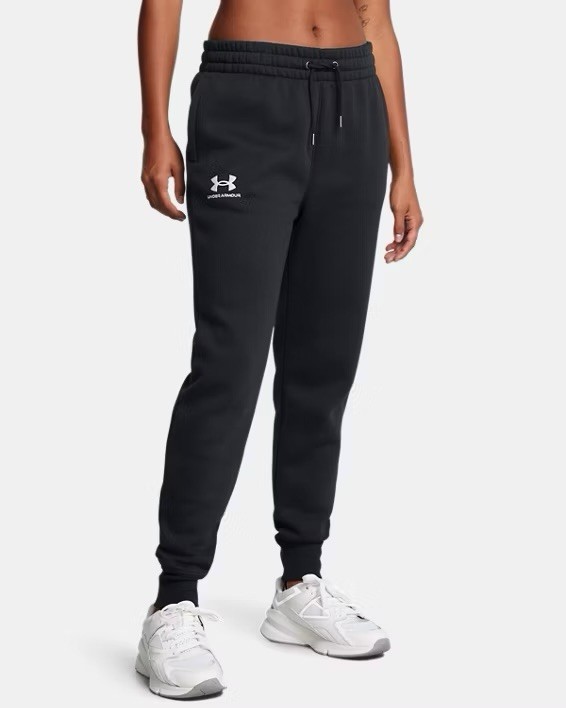 Under Armour Ua Icon Fleece Jogger Women’s  Black Size Medium