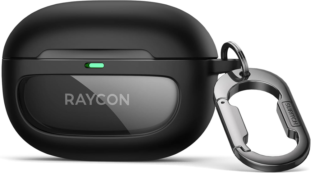 SURITCH Case for Raycon Everyday Earbuds Plus Shockproof Magnetic Case for Ev