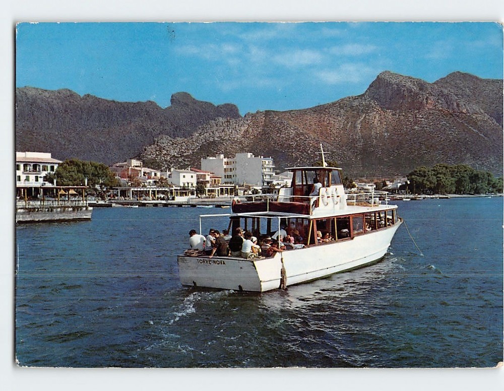 Postcard Puerto de Pollensa Mallorca Spain