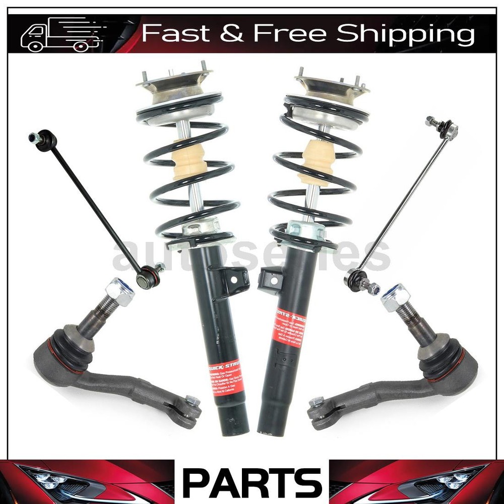 BMW 128i 135i 6-Piece Tie Rod Sway Bar Link Strut Assembly Kit