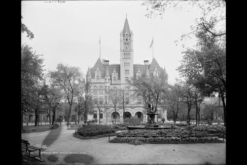 Post office,buildings,Saint Paul,Minnesota,MN,Detroit Publishing Company,c1902