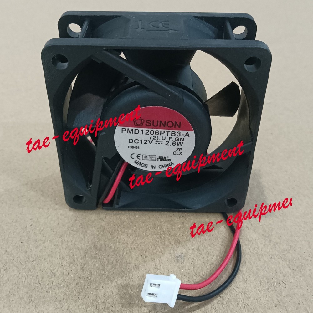 1PC  PMD1206PTB3-A (2).U.F.GN 2-wire cooling fan-  6025 6CM 12V 2.6W