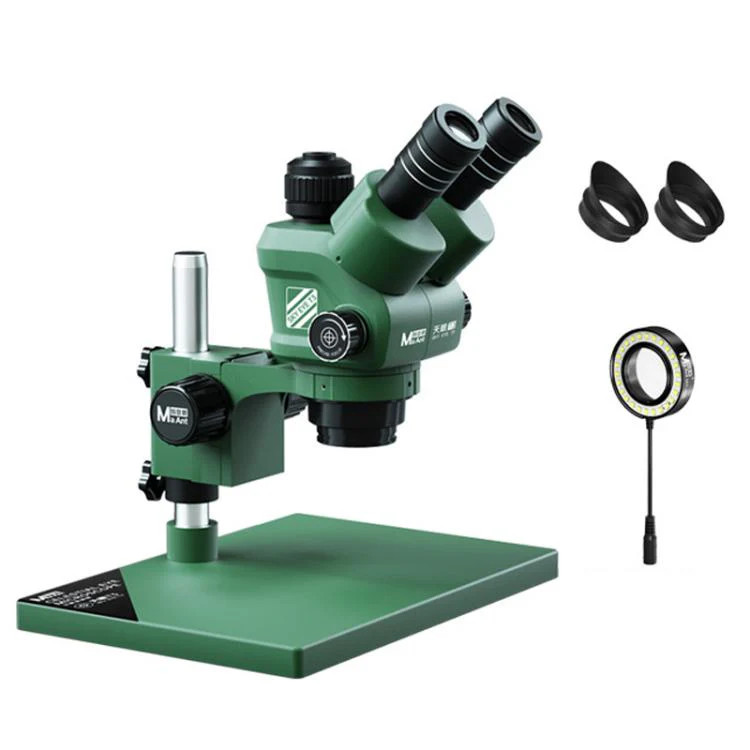 Trinocular Stereo Microscope Optical Cell Phone Repair HD Electronic Circuit Boa
