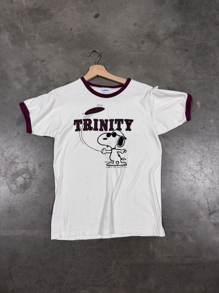 Vintage 1970s Snoopy Trinity Champion Ringer T-Shirt Men’s size M