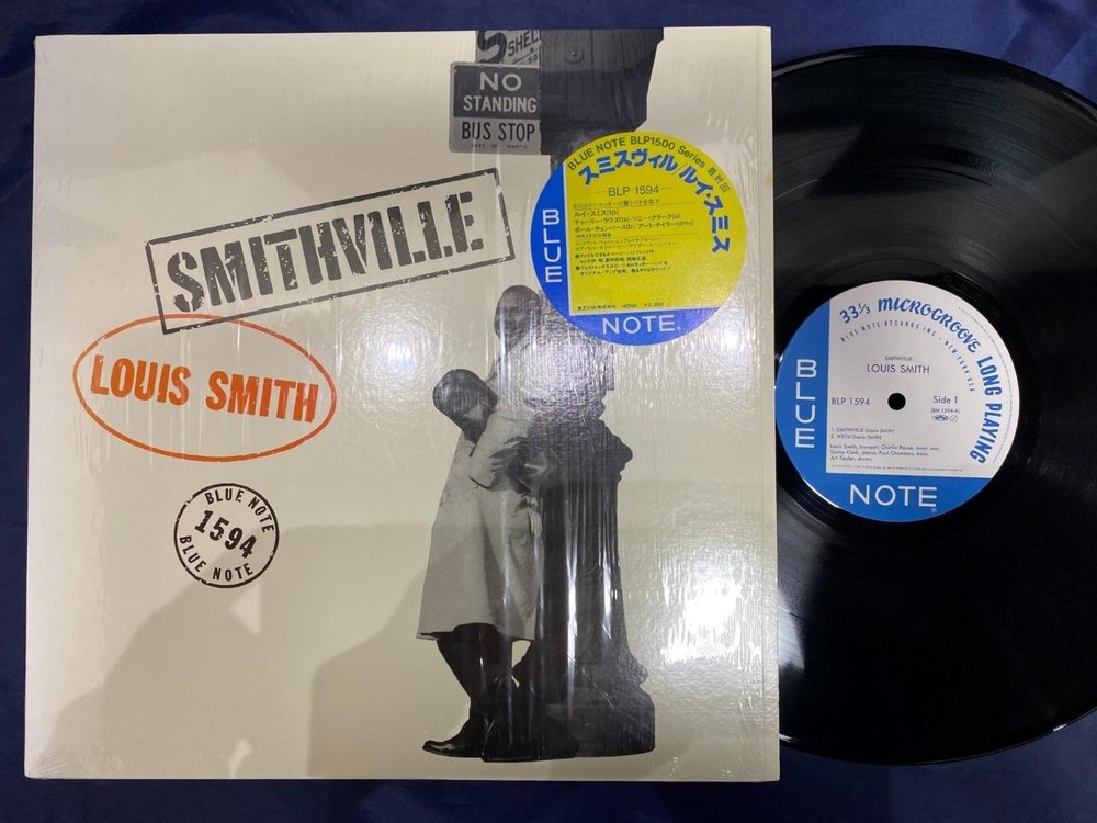 MINT! LOUIS SMITH SMITHVILLE BLUE NOTE BLP 1594 STICKER SHRINK MONO JP Vinyl LP